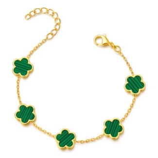 Limited Edition Clover Bracelet - 18K Gold