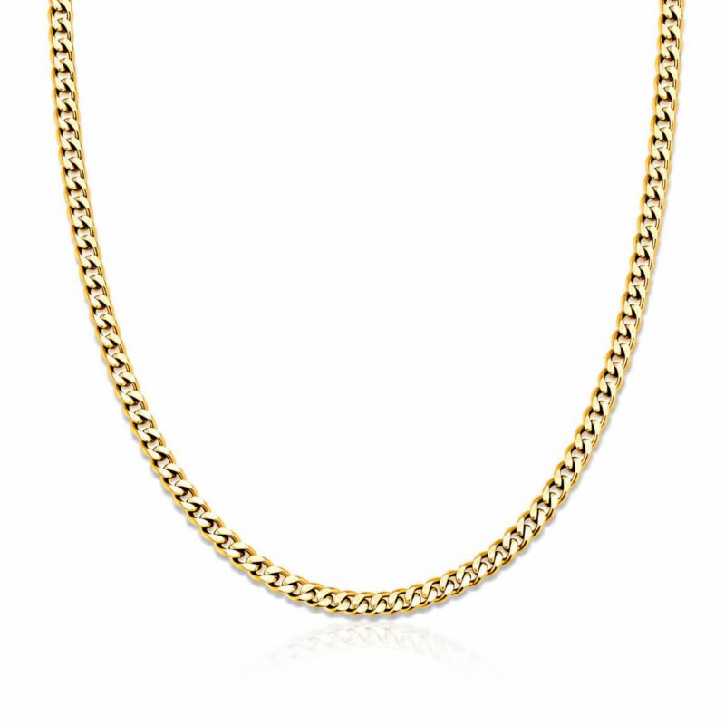 Stainless steel bracelet with natural albite stone accents and no plating, featuring a sleek, elegant design on a white background